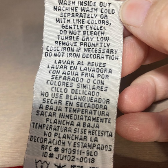 White Stag‎ women’s v neck Christmas holiday sweater, size 16W - Picture 6 of 9